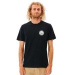 Rip Curl Men's Black Wettie Icon Tee