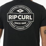 Rip Curl Black Staple Short Sleeve T-Shirt