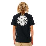Rip Curl Men's Black Wettie Icon Tee