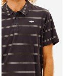 Rip Curl Men's Washed Black Polo Shirt