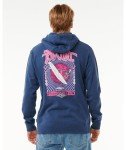 Rip Curl Men's Shred Till Dead Hoodie - Navy