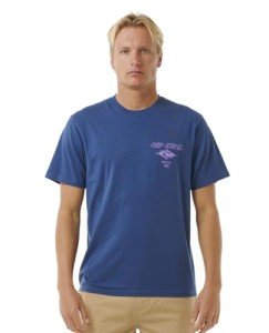 Rip Curl Men's Dark Blue Fade Out Tee