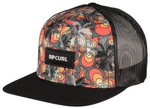 Coral Rip Curl Combo Trucker Hat