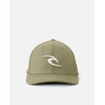 Rip Curl Tepan Flexfit Baseball Hat - Dusty Olive