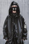 Niepce Inc Japanese Streetwear Windbreaker Jacket – Black