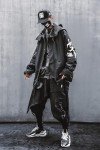 Niepce Inc Japanese Streetwear Windbreaker Jacket – Black
