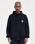 Men's Dragon Graphic Heavyweight Hoodie - Black