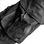 Niepce Inc Men's Black Techwear Cargo Pants
