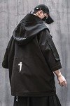 Niepce Inc Japanese Streetwear Windbreaker Jacket – Black