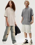 3-Pack Men’s Oversized Vintage Streetwear Tees