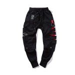 Niepce Inc Black Ripped Punk Jogger Pants