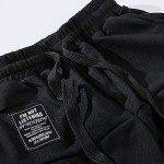 Niepce Inc Black Ripped Punk Jogger Pants