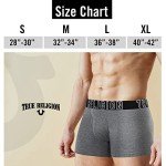 True Religion Men's Cotton Stretch Boxer Briefs - 6 Pack