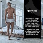 True Religion Men's Cotton Stretch Boxer Briefs - 6 Pack