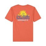 Billabong Boys' Red Graphic Crew Neck T-Shirt