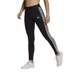 Adidas Women's Black 3-Stripes Leggings - Large
