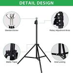 Adjustable Photography Backdrop Stand Kit with Clamps