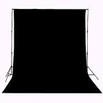 Black Photography Backdrop for Dental Studio (5x7ft)