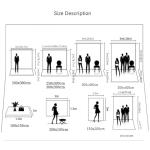 Black Photography Backdrop for Dental Studio (5x7ft)