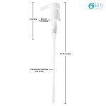 White Pump Dispensers - 2 Pack - B00YQE6I8Y