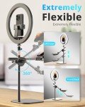 12" Ring Light with Stand - B0D2X96H19