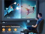 Yaber Projector with WiFi 6 and Bluetooth 5.2 - B0791K7B9Y