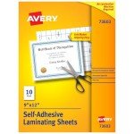 Clear Laminating Sheets, 10 Pack - B00006IC7H