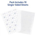Clear Laminating Sheets, 10 Pack - B00006IC7H