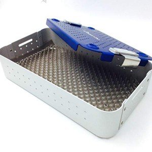 Dental Aluminum Sterilization Tray - B087D6GVGX