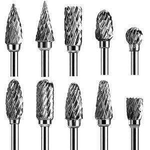 10-Piece Carbide Burr Set - B07S8WRYH4