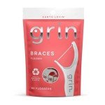 GRIN Braces Flosser Picks 60ct - B0CK14HX4L