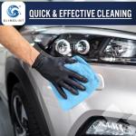 Blue Microfiber Cleaning Cloths, 150 Pack