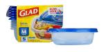 GladWare Medium Square Food Storage Containers, 5 Count
