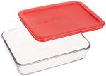 Pyrex 3-Cup Glass Food Storage Container with Lid