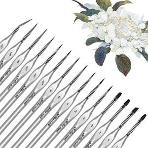 15-Piece Detail Paint Brush Set for Dentists