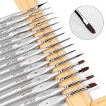 15-Piece Detail Paint Brush Set for Dentists