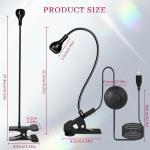 Krofaue UV LED Nail Lamp with Gooseneck Clamp