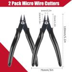 Micro Wire Cutters, 5-Inch Diagonal Side Cutters
