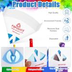 50 Pack Premium Paint Strainers with Fine Mesh