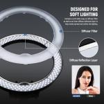 18-Inch NEEWER Ring Light Kit with Stand & Holder