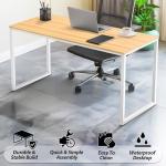 32-Inch Oak Computer Desk for Dental Office