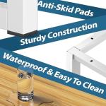 32-Inch Oak Computer Desk for Dental Office