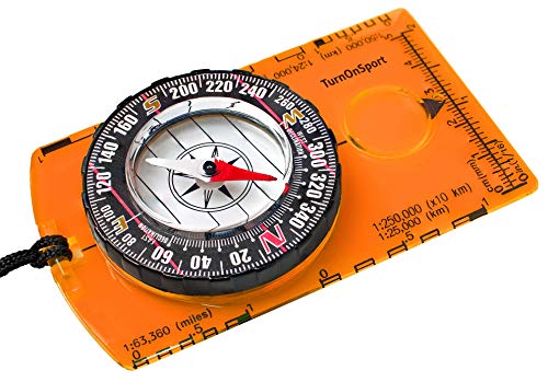 Top-of-the-line Orienteering Compass for Hiking and Camping