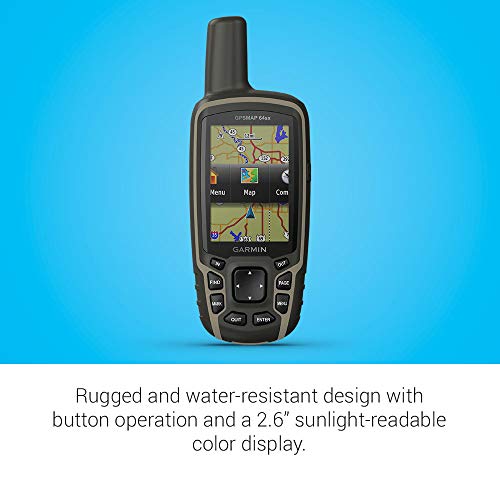 Garmin GPSMAP 64sx: Handheld GPS with Altimeter