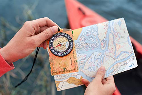 Top-of-the-line Orienteering Compass for Hiking and Camping