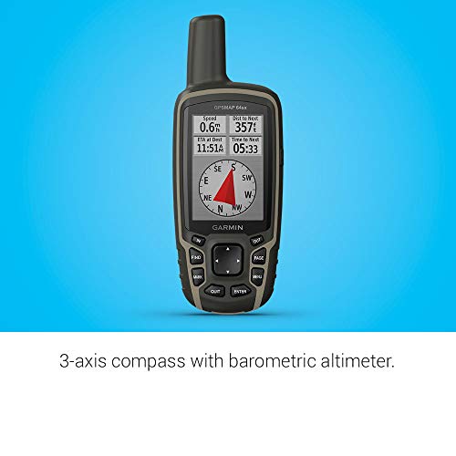 Garmin GPSMAP 64sx: Handheld GPS with Altimeter