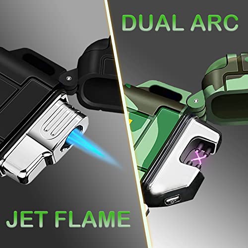 Waterproof Dual Arc USB Rechargeable Flameless Lighter