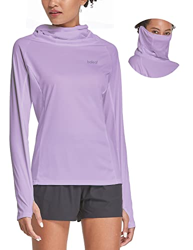BALEAF Women's SPF 50+ Hiking Shirt with Face Cover