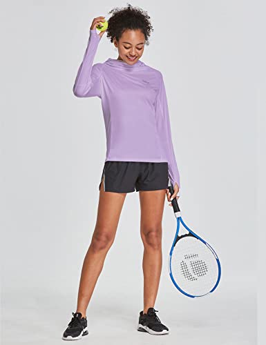 BALEAF Women's SPF 50+ Hiking Shirt with Face Cover