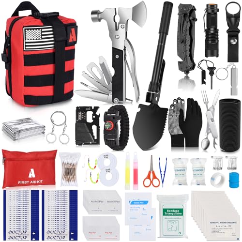 Professional Survival Gear Kit for Hiking and Camping